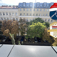 Ausblick auf die Kastanienbäume