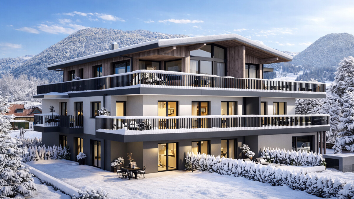 KITZIMMO-Neubauwohnung in Toplage kaufen - Immobilien Kirchdorf Tirol kaufen.