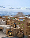 Ausblick in die Alpen