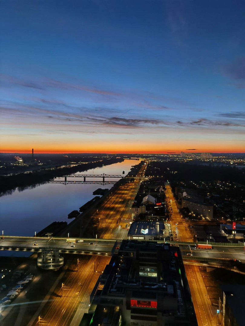 Sonnenaufgang von der Loggia