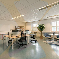 Büro I | Visualisierung ? Einrichtung mittels KI ergänzt