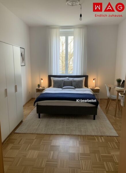 KI generiertes Schlafzimmer