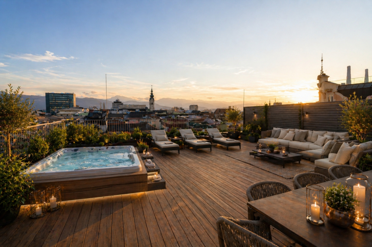 Dachterrasse
