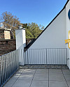 Dach-Terrasse in Blickrichtung nach Osten