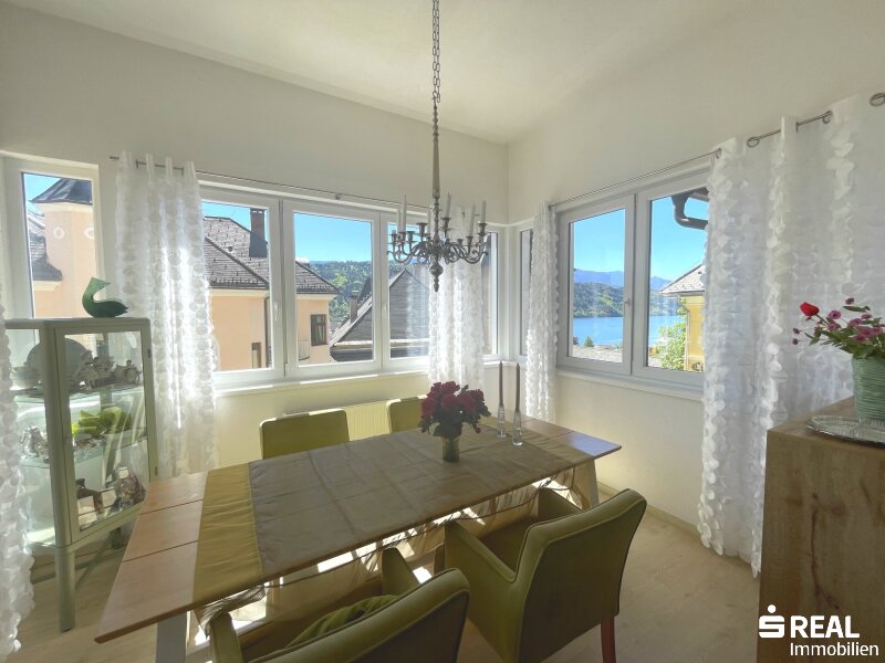 Wintergarten mit Seeblick