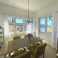 Wintergarten mit Seeblick