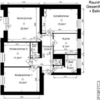 Wohnungsplan