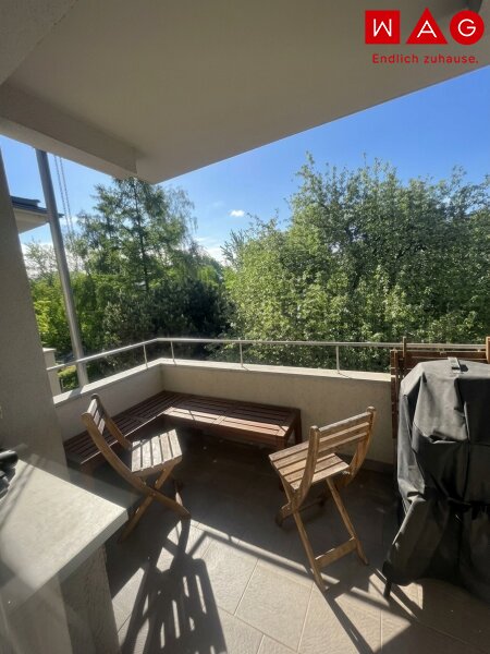 Balkon mit Aussicht