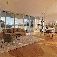 Wohn- & Essbereich I | KI-Visualisierung