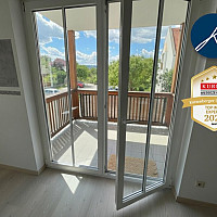Balkon mit Blick ins Grüne