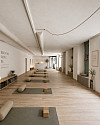 Visualisierung Yoga-Studio KI-generiert