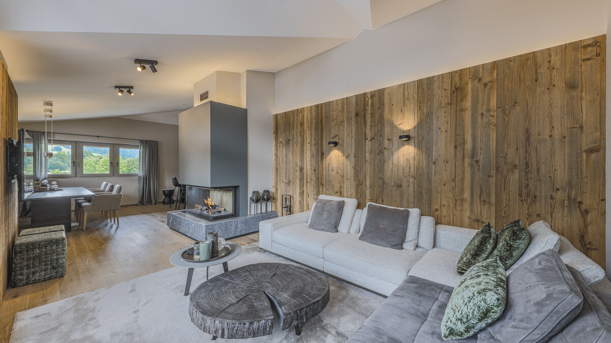 KITZIMMO-Luxus-Penthouse mit Steif-Blick in sonniger Ruhelage - Immobilien Kitzbühel.
