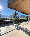 Sonnige Terrasse mit herrlicher Aussicht