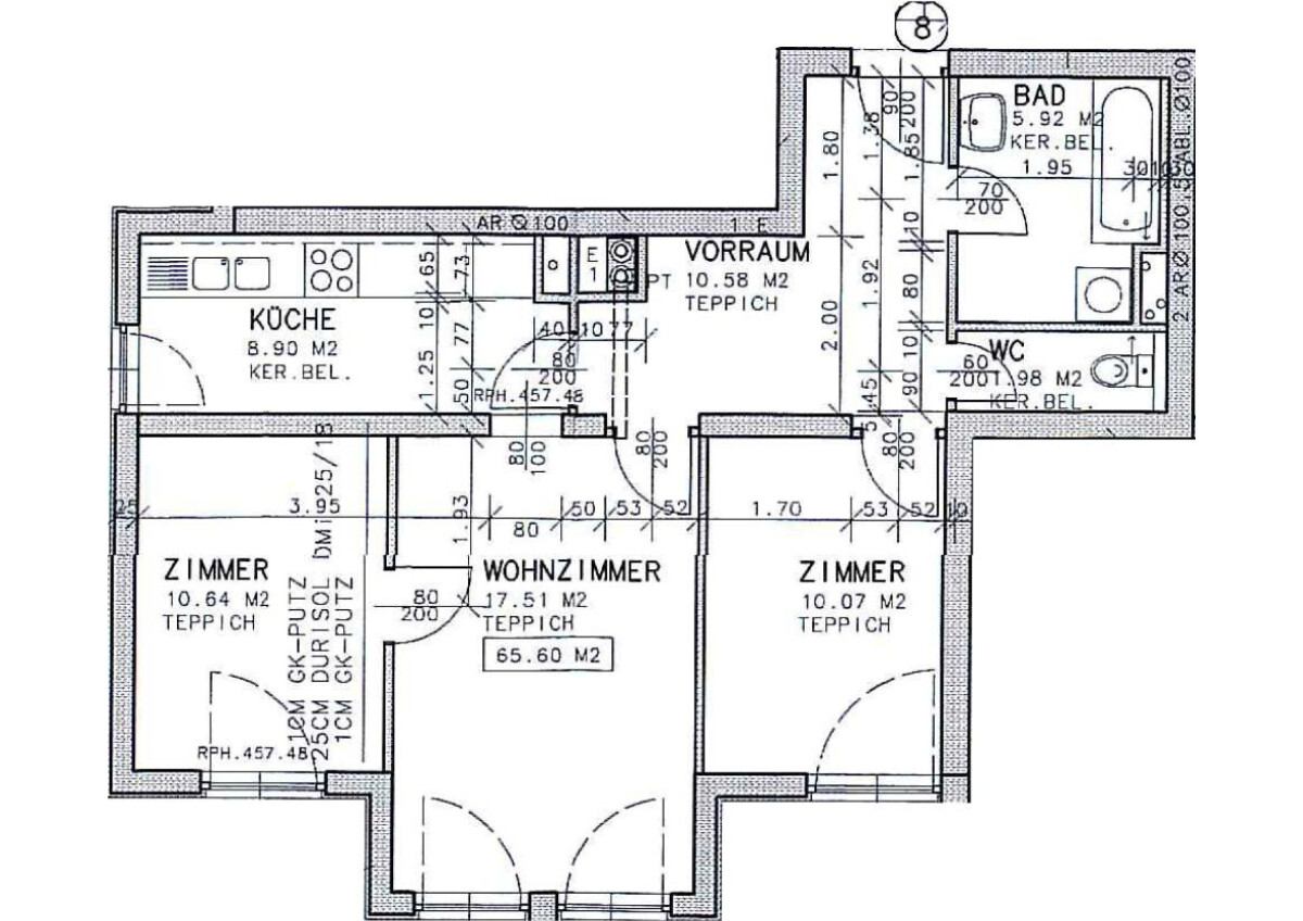 Wohnungsplan