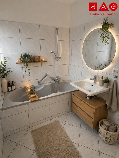 KI generierte Badezimmer