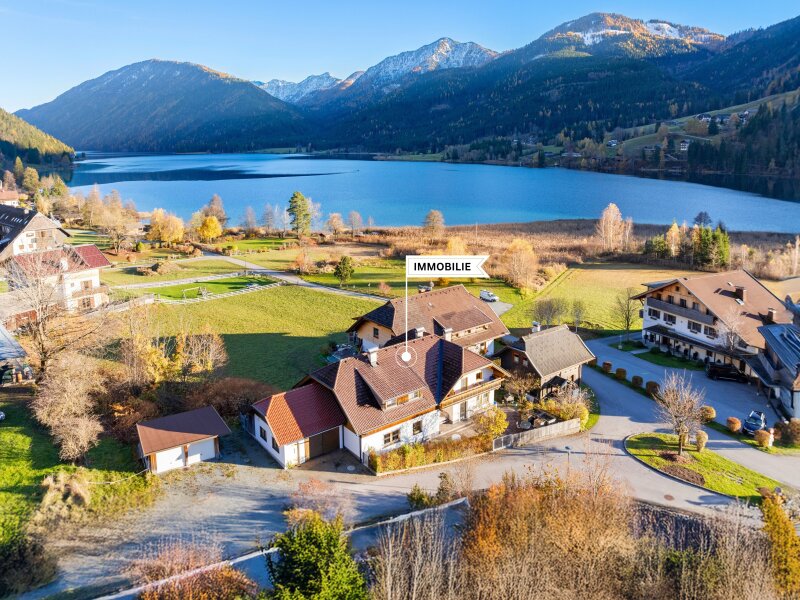 Schönes 247m² Mehrfamilienwohnhaus mit 4 Wohnungen am Weißensee mit Seeblick und Seenähe in TOPLAGE