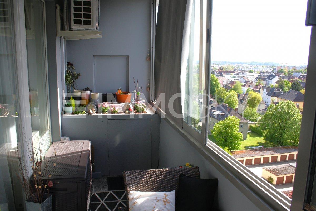 Loggia mit Fernblick