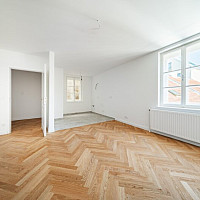 Wohnraum mit Kochnische
