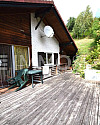 Ostterrasse über der Garage
