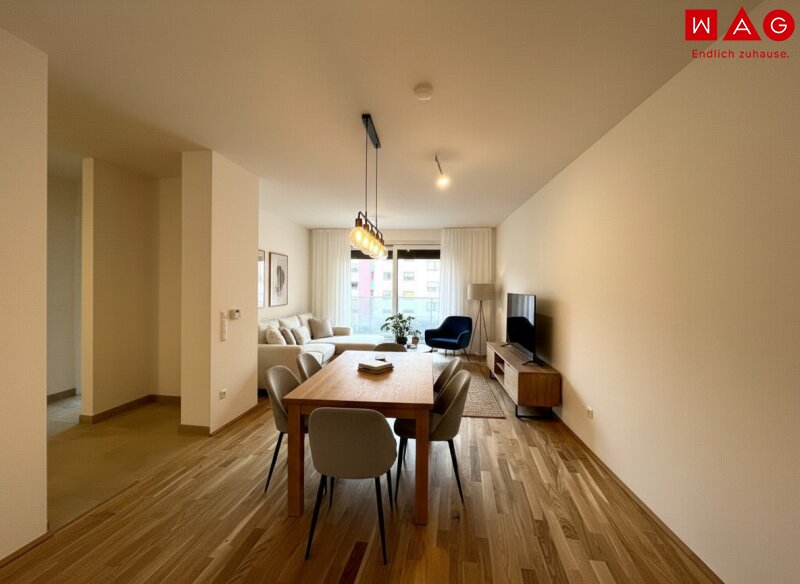 KI generierter Wohnbereich