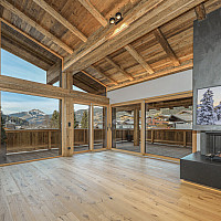 KITZIMMO-Exklusives Neubau-Penthouse mit Ski/in-Ski/out - Immobilien Kirchberg.