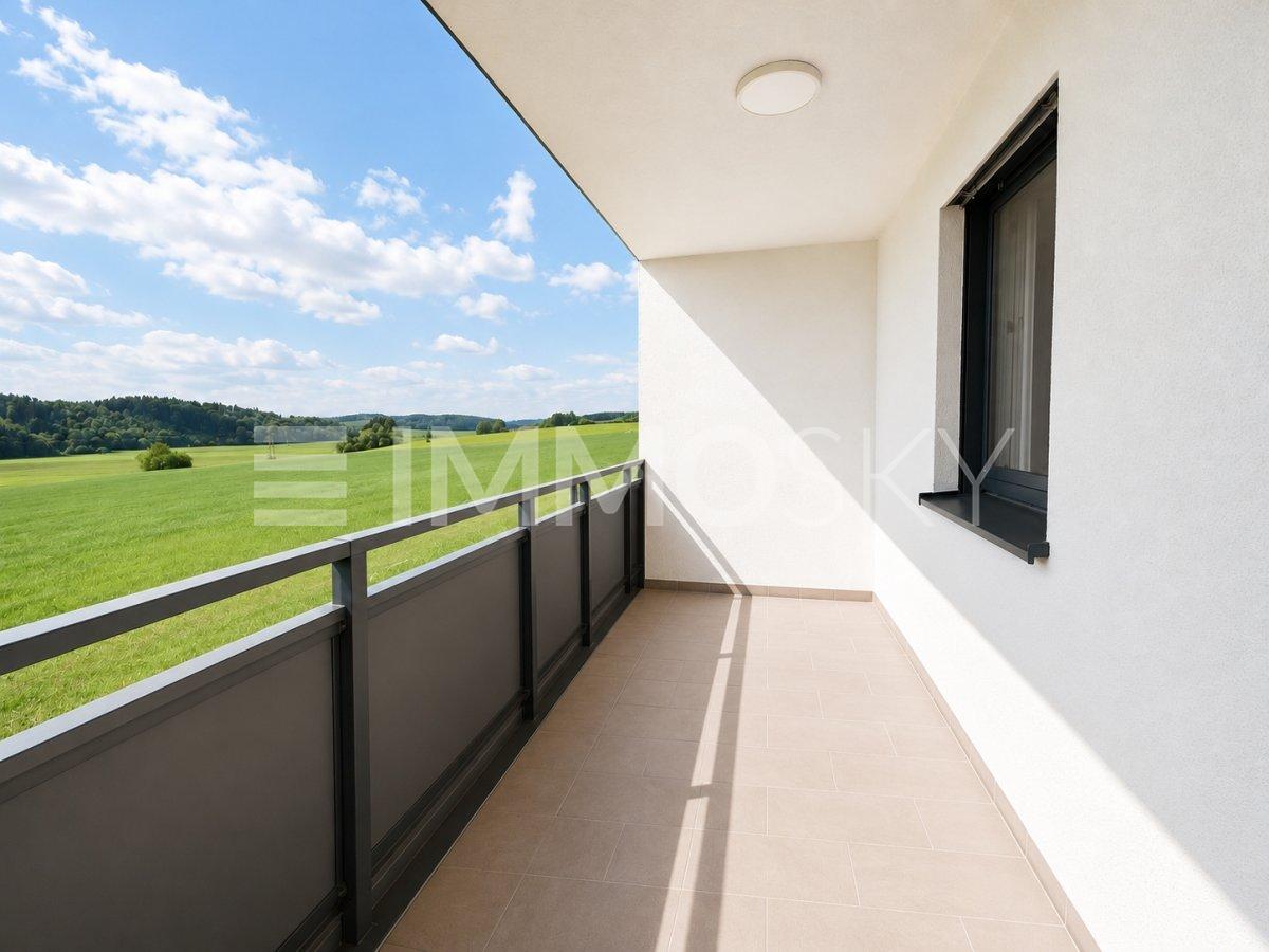 Balkon leer