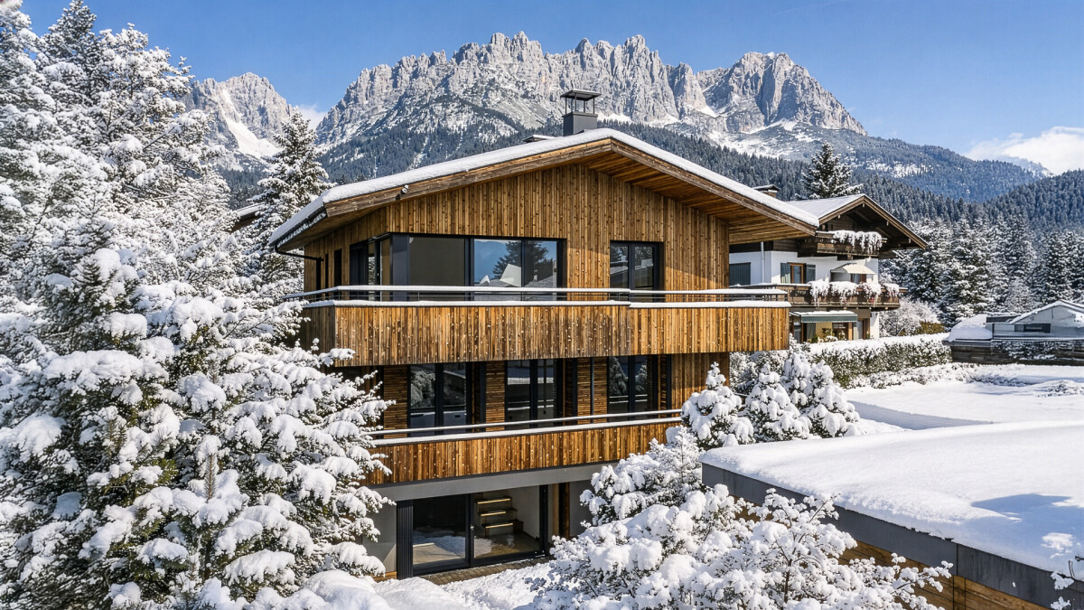 KITZIMMO-Exklusives Neubau-Luxuschalet in Toplage kaufen - Immobilien Going.