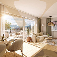 Visualisierung - Muster Wohn-/Essbereich