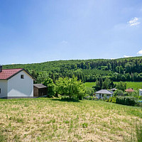 Blick über das gesamte Grundstück nach Osten