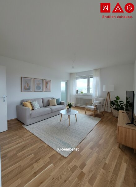 Wohnzimmer Beispiel KI