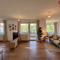 Wohnzimmer Beispiel KI