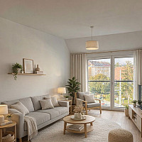 Wohnbereich - KI generiert