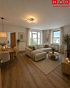 KI generiertes Wohnzimmer/Esszimmer