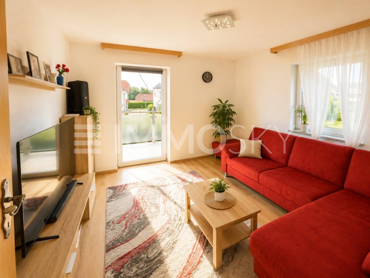 Wohnzimmer Wohnung 2 1.OG