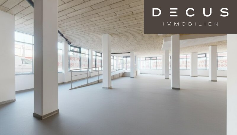 Sehr gut sichtbare Geschäftsfläche