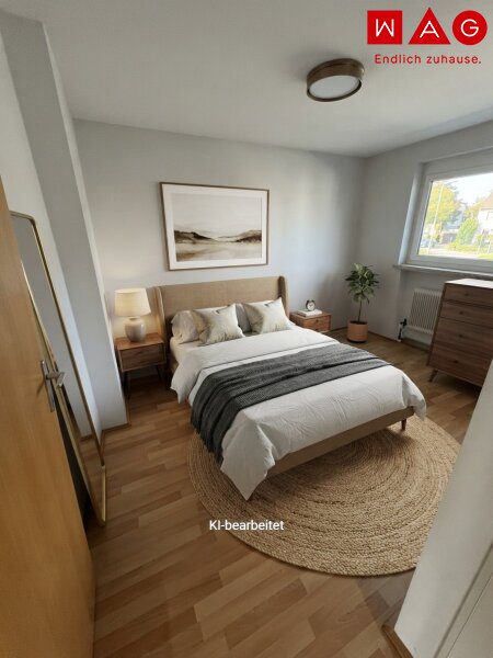 KI generiertes Schlafzimmer