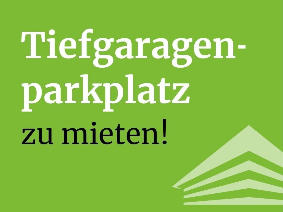 TG-Parkplatz zu mieten