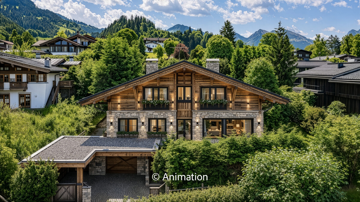 KITZIMMO-Baugrundstück mit Altbestand in Toplage auf der Bichlalm - Immobilien Kitzbühel-1