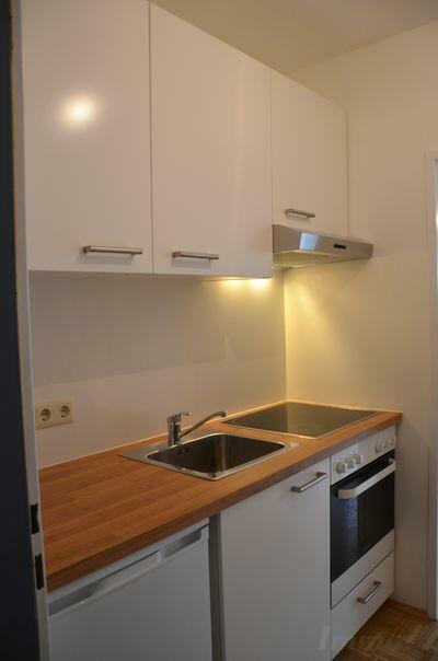 moderner Küchenblock