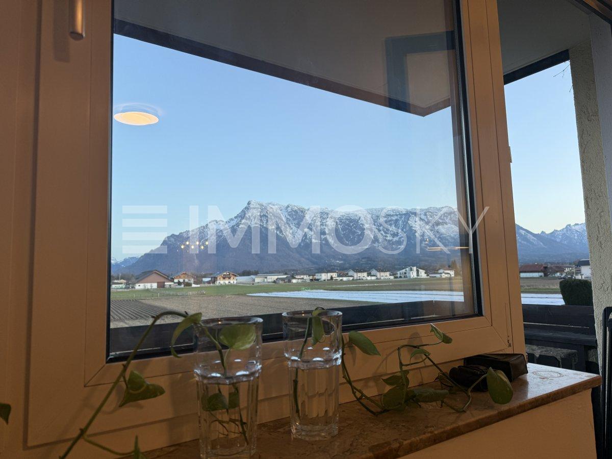 Ausblick Wohnzimmer