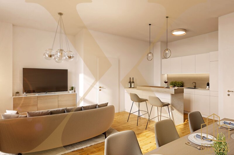 Visualisierung - Wohn-/Essbereich