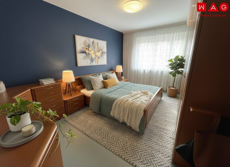 Schlafzimmer KI-bearbeitet