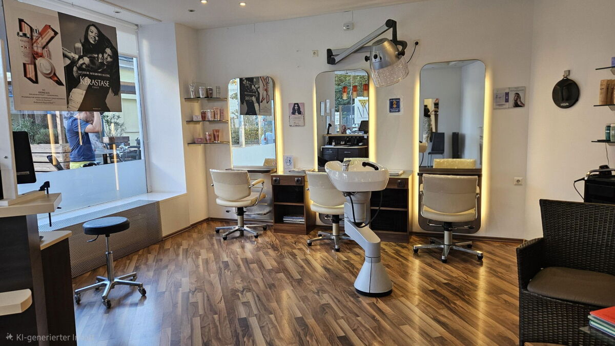 Geräumiger, hoher Verkaufsraum