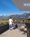 Visu Oberperfuss Huebe - Ausblick Penthouse West