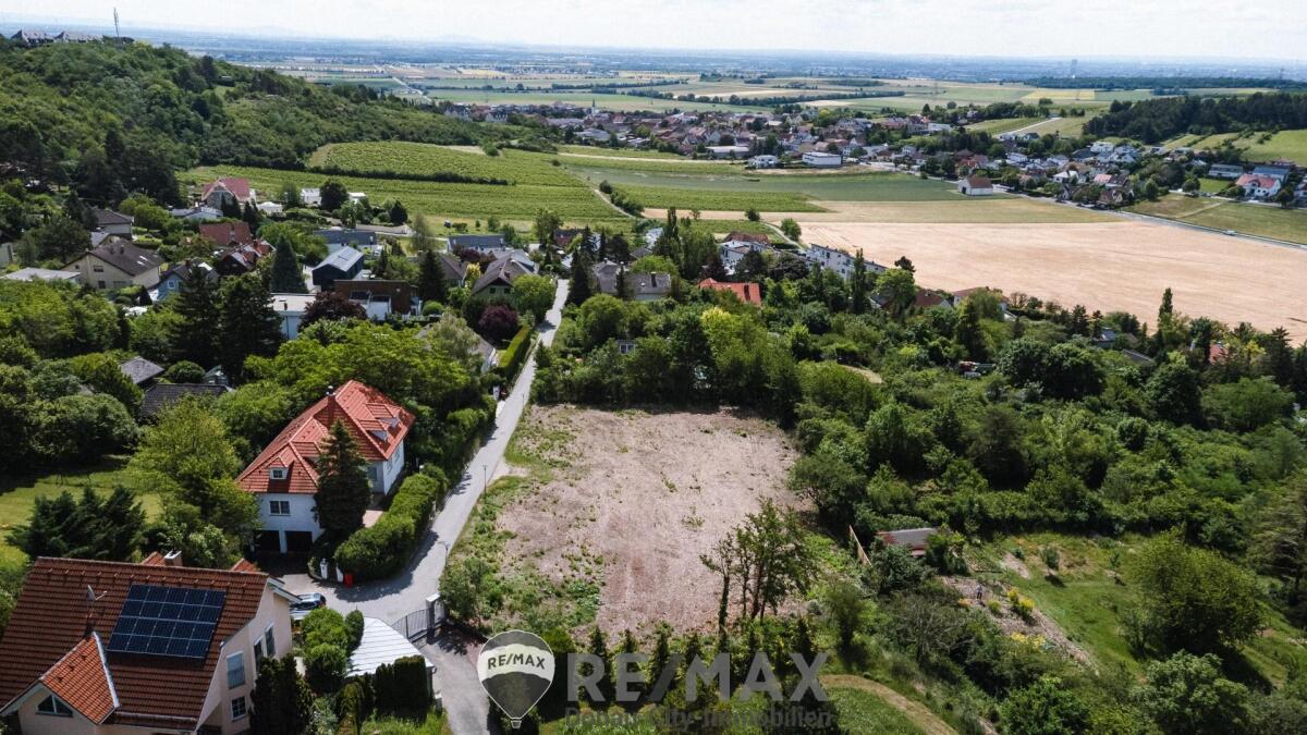 Drohne Blick Hagenbrunn von Westen - BGD 2102 Hage