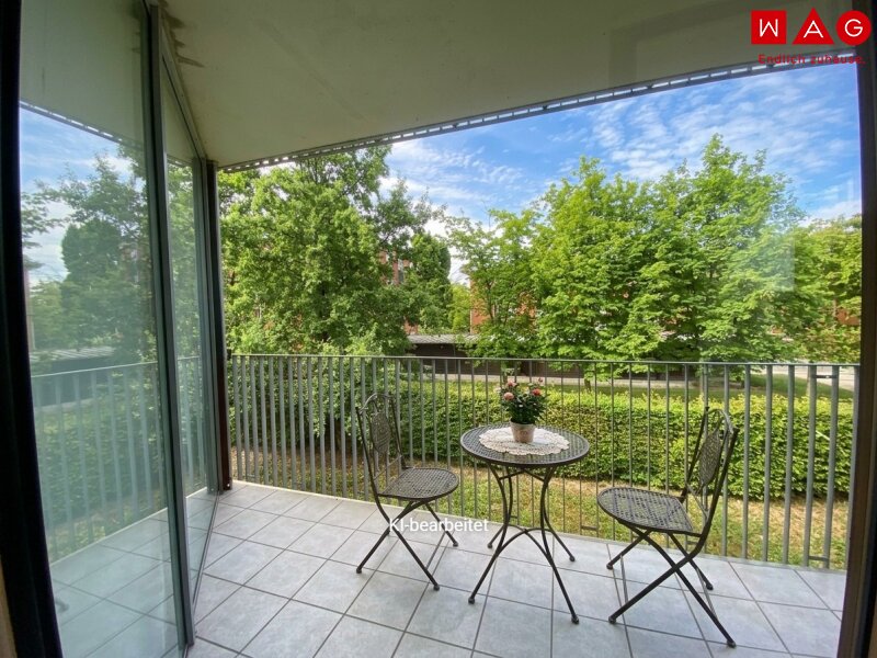 KI generiert Balkon