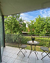 KI generiert Balkon