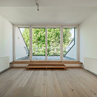 Wohnzimmer mit Terrassse