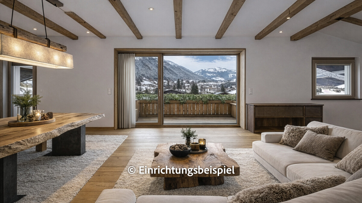 KITZIMMO-Dachgeschosswohnung im Zentrum kaufen - Immobilien Kitzbühel.