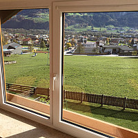 Aussicht vom Wohnzimmer